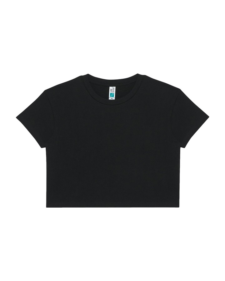 T-shirt court femme (crop), United Blanks